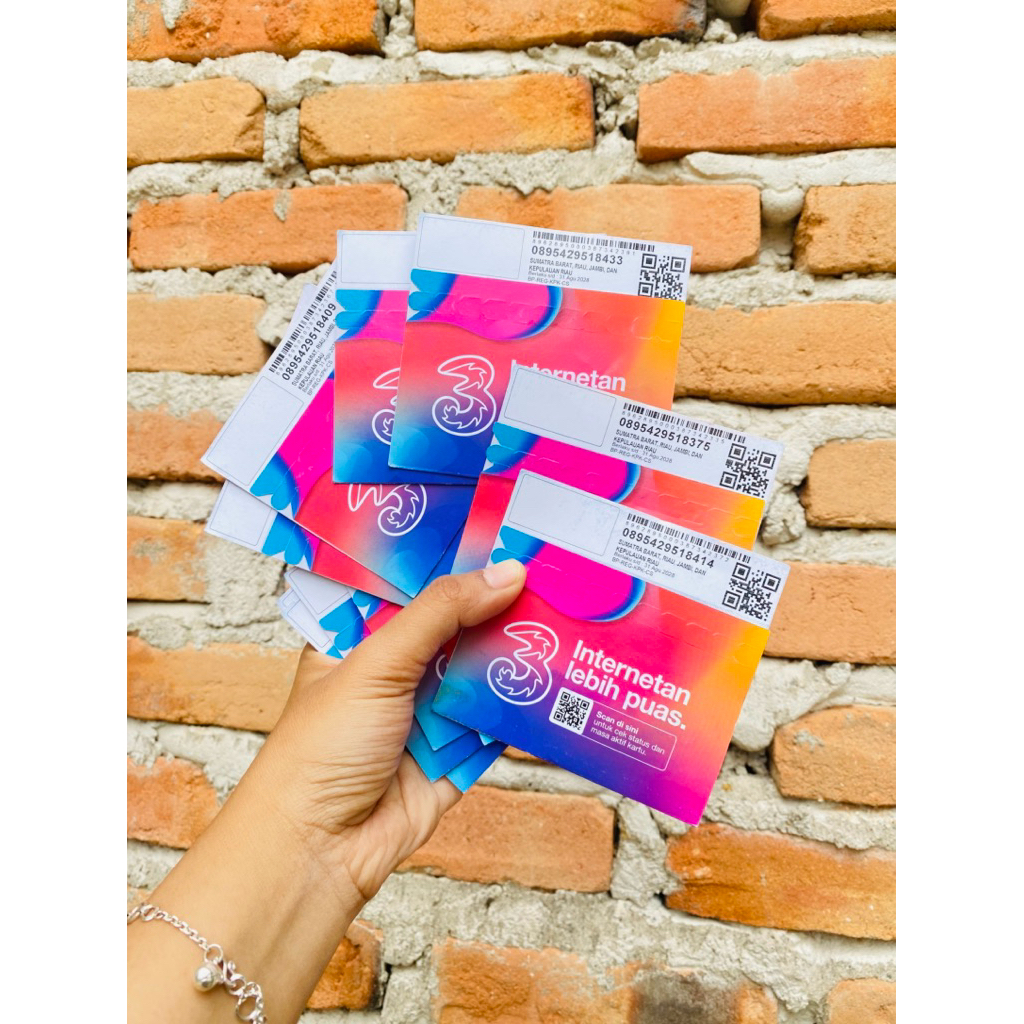 kartu perdana indosat - kartu perdana tri