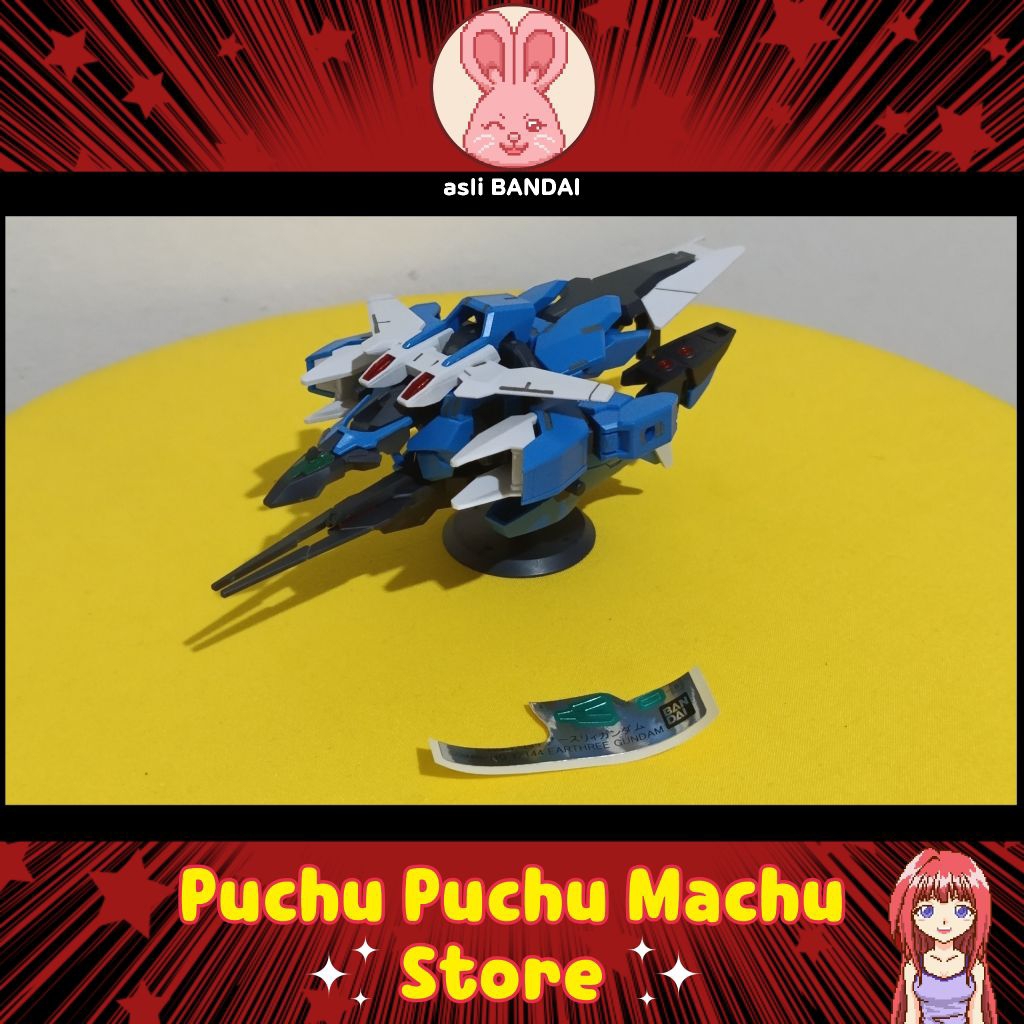 [Sudah Rakit] HG Earthree Armor Unit dari part HG 1/144 Earthree Gundam (asli BANDAI) [Sudah Rakit] 