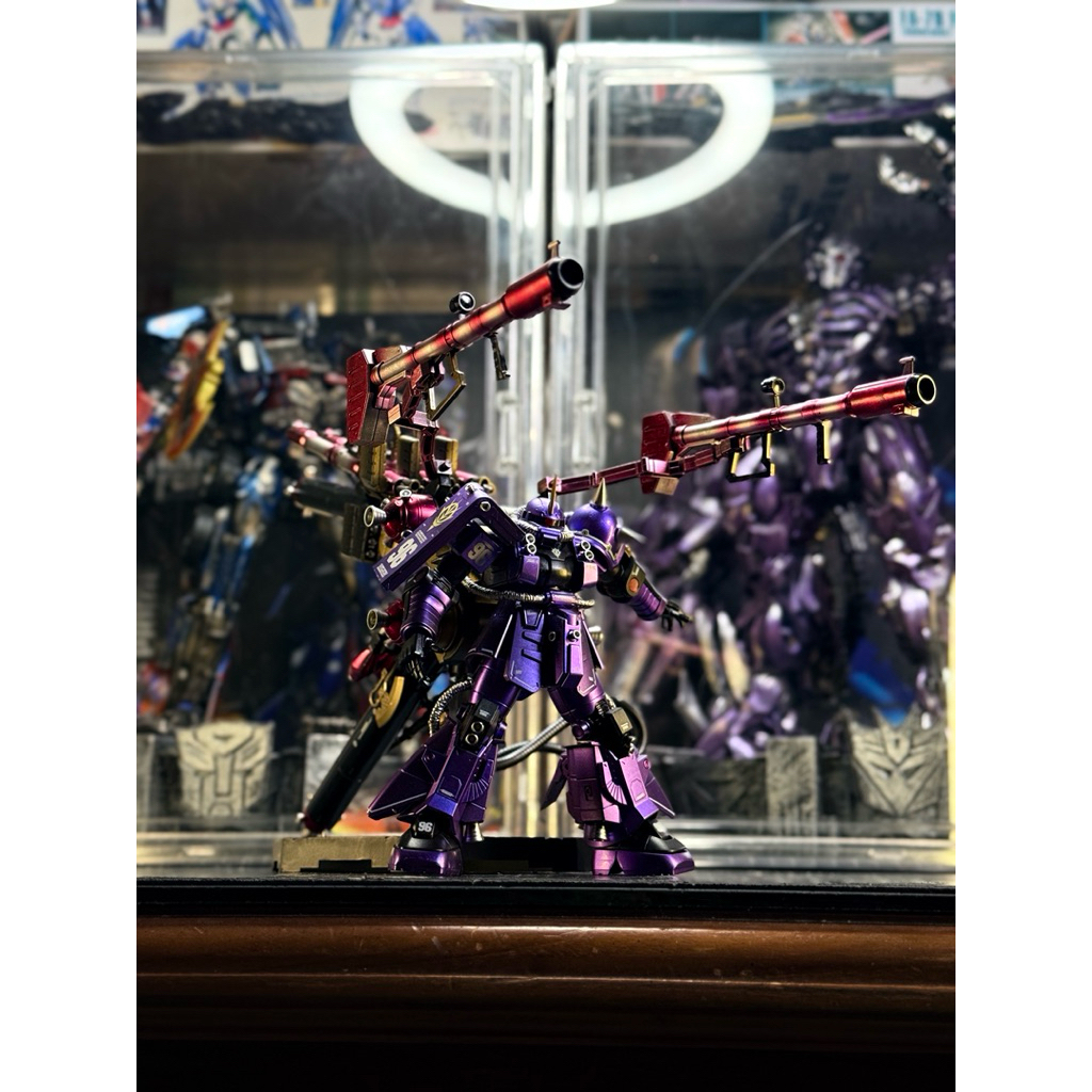 HG Zaku Psycho Full Repaint Custom Limited 1/144 Lengkap No Minus Sudah Rakit Tinggal Pajang Hg gund