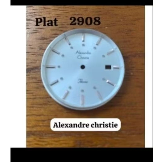 plat jam tangan Alexandre Christie AC 2908 Original