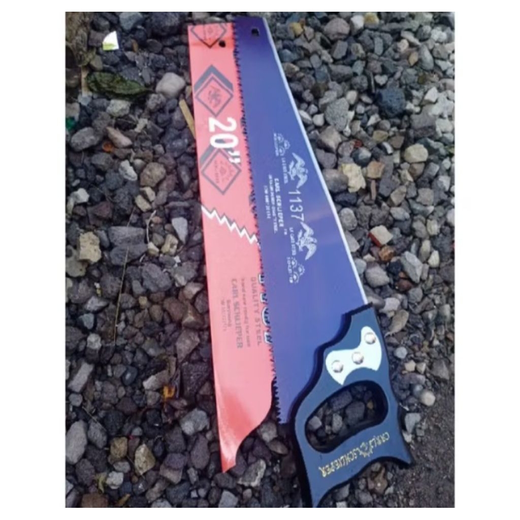 Gergaji kayu cap mata 20" asli / grgaji slipher asli kualitas