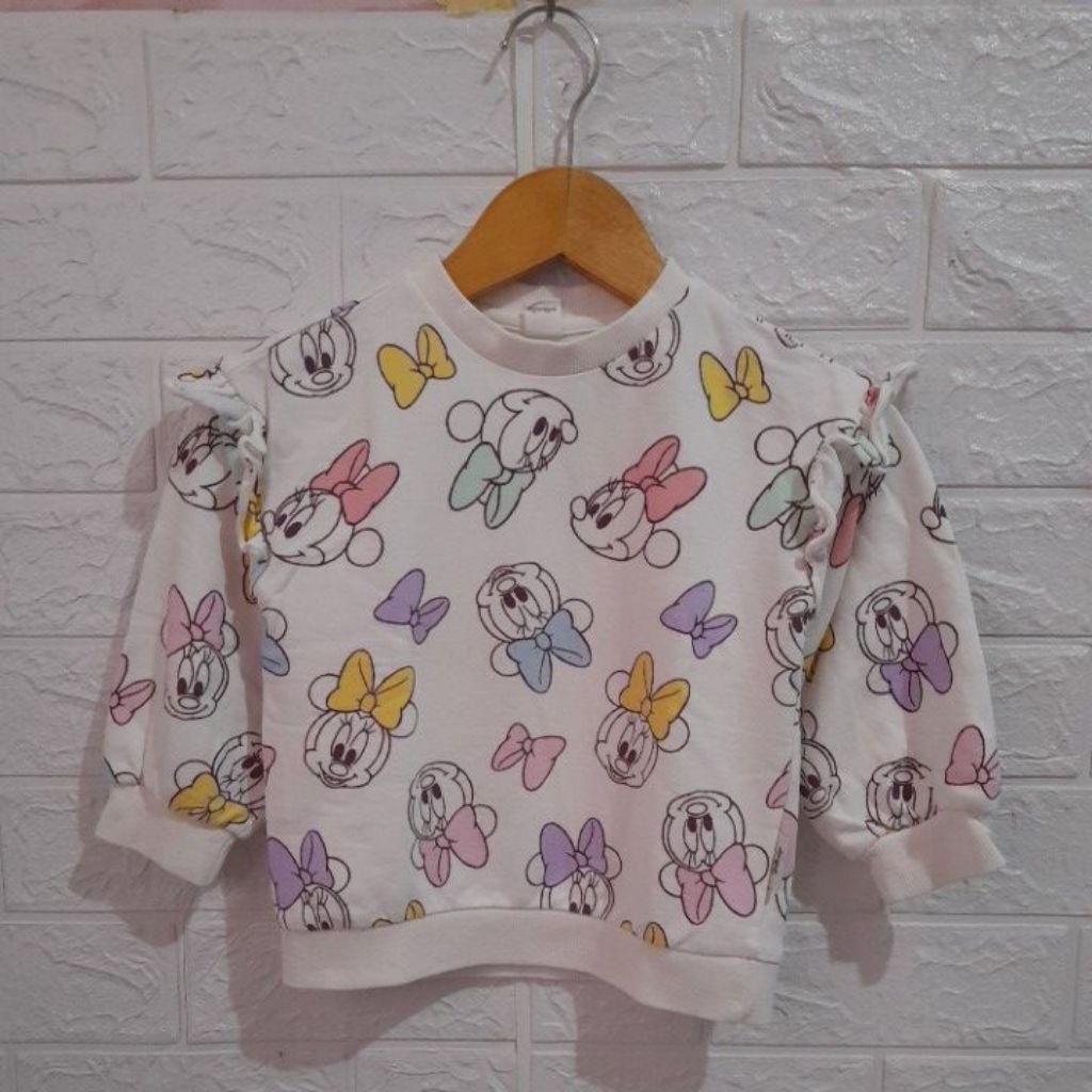 crewneck anak DISNEY size 100/LD 60 P 36