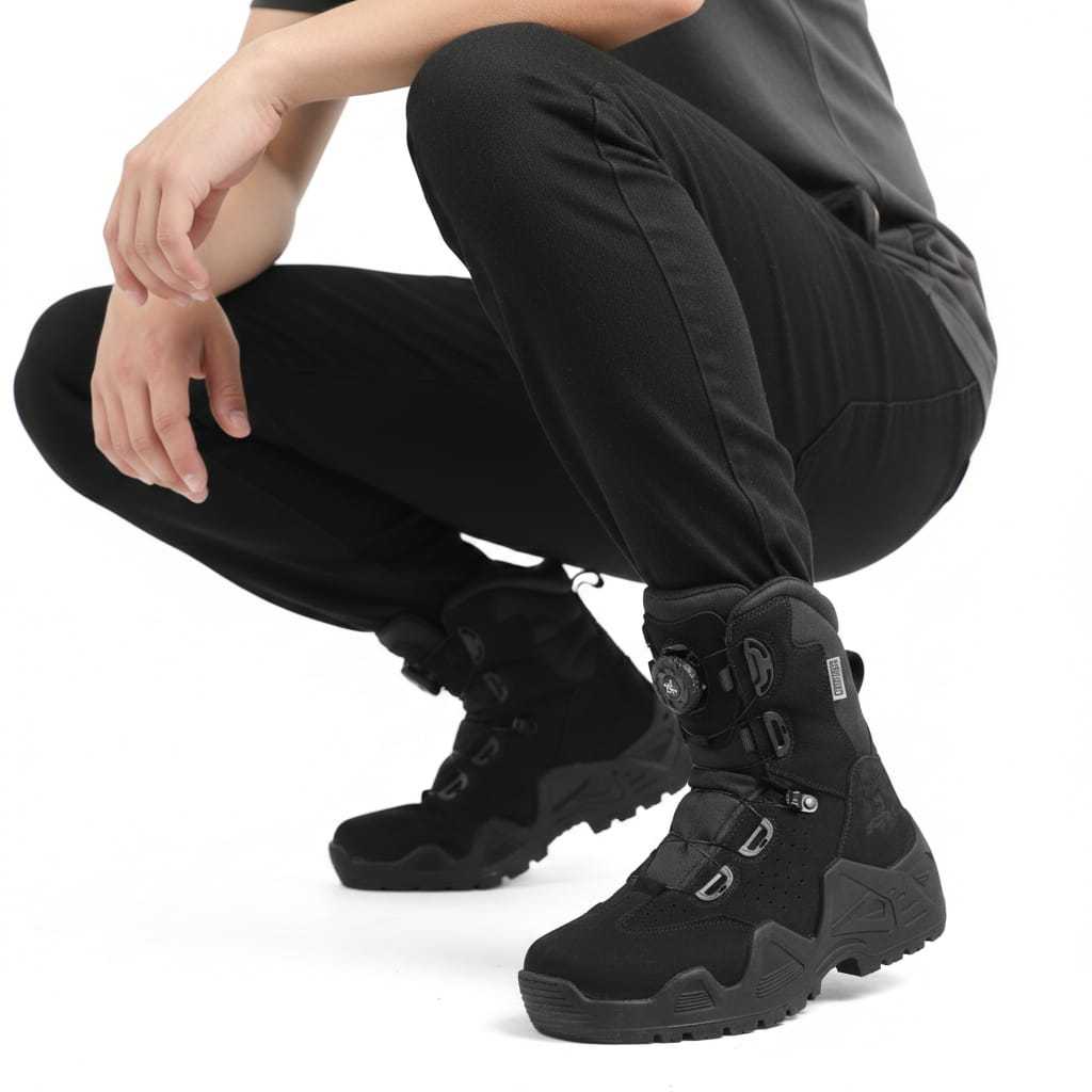 Caanggo - Sepatu PDL TNI POLRI KOPASUS SECURITY Sepatu PDL Tali Putar Model Terbaru