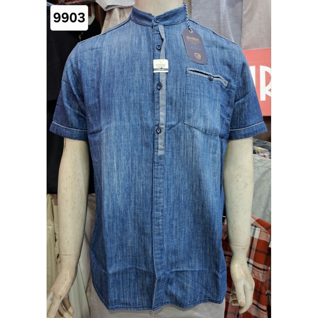 ATASAN KOKO EMBA LENGAN PENDEK TERBARU