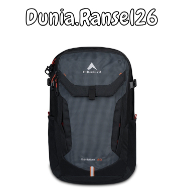 SALE TAS EIGER MERIDIAN 30 LAPTOP BACKPACK PRIA FREE RINCOVER
