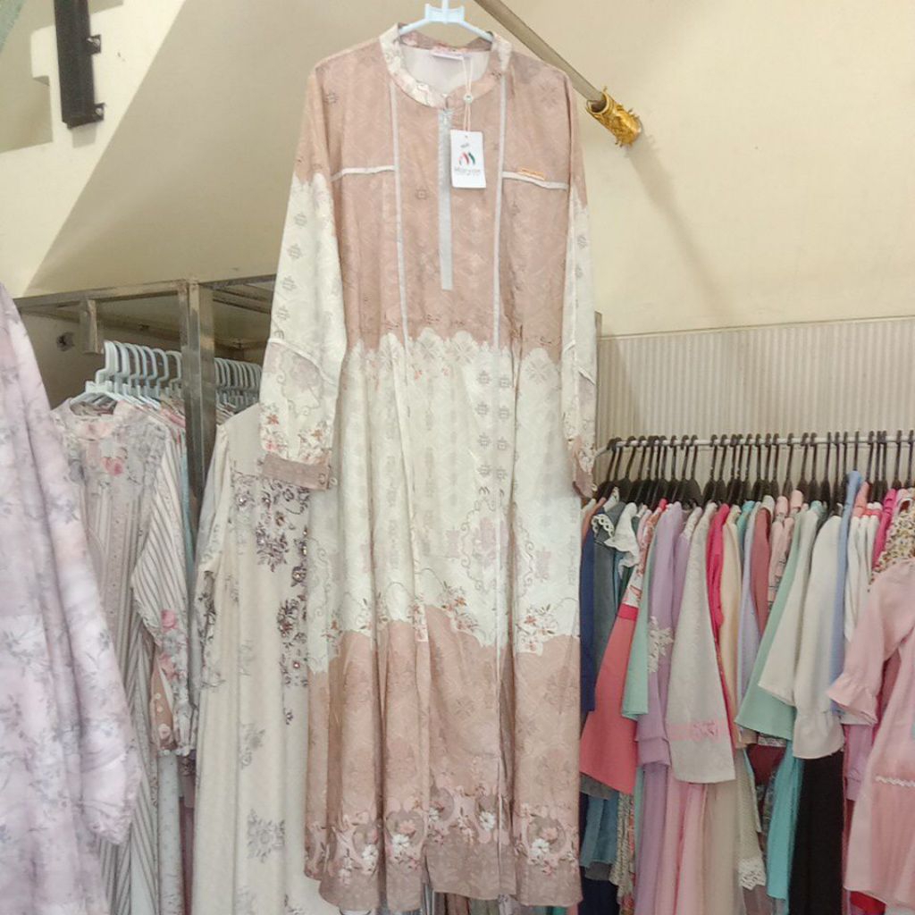 GAMIS MIDI MARYAM PREMIUM KHUSUS ALESHA LUXURY