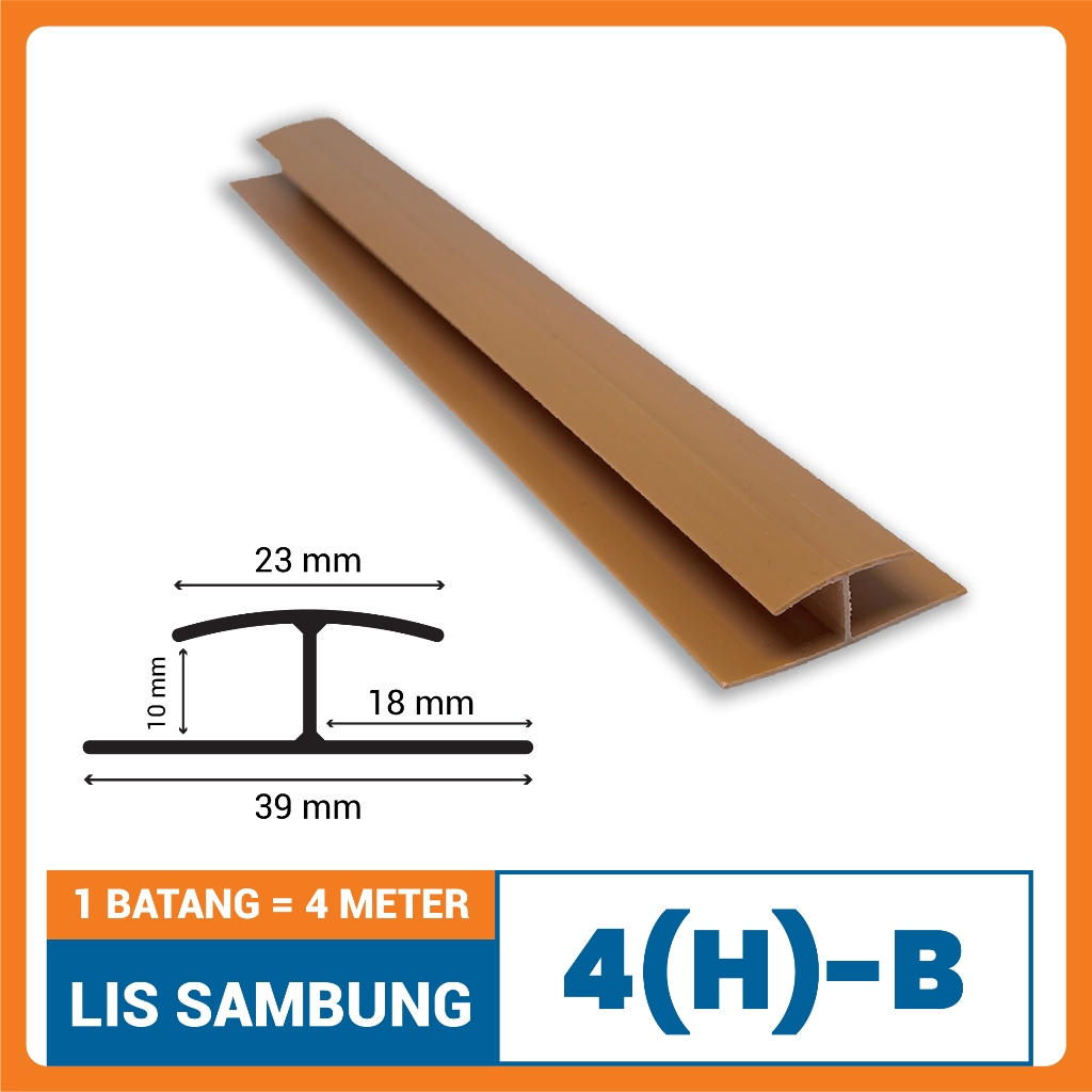 LIS SAMBUNG PLAFON PVC ELITE TYPE GLOSSY