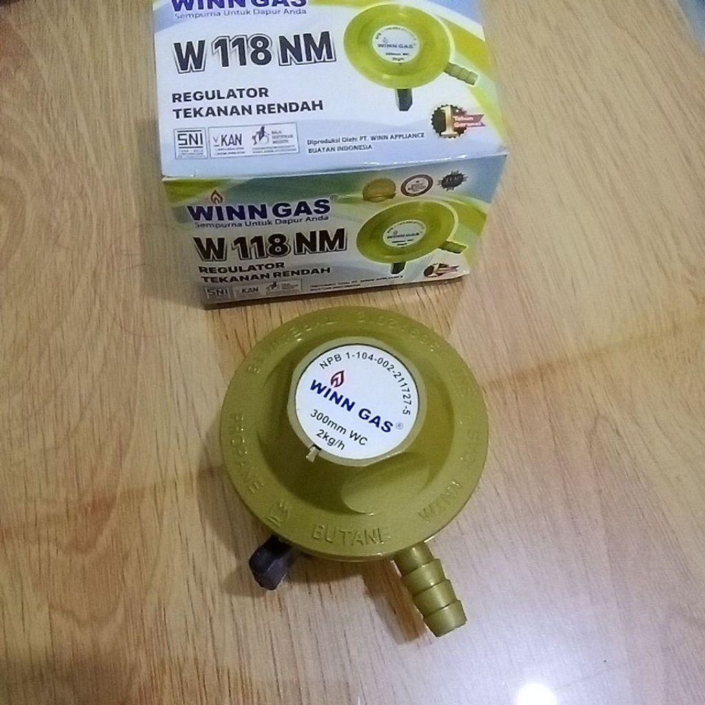 regulator kompor  winn gas w 118 non meter - regulator w 118 NM