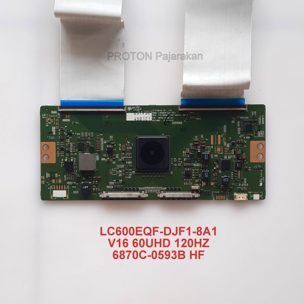 Tikon layar TV 60" LC600EQF-DJF1-8A1 V16 60UHD 120HZ 6870C-0593B HF LCD panel Timing Control Board L