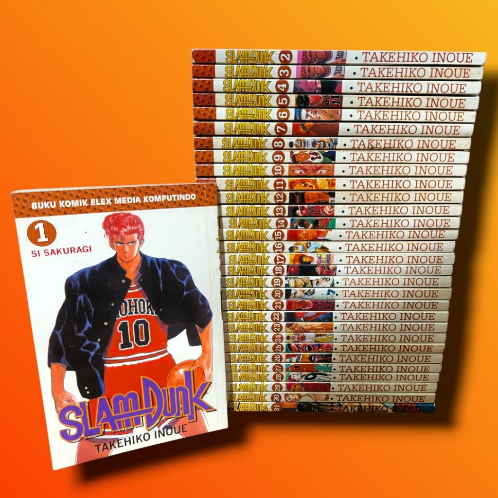 KOMIK SLAM DUNK FULL SET VOL. 1 - 31 END