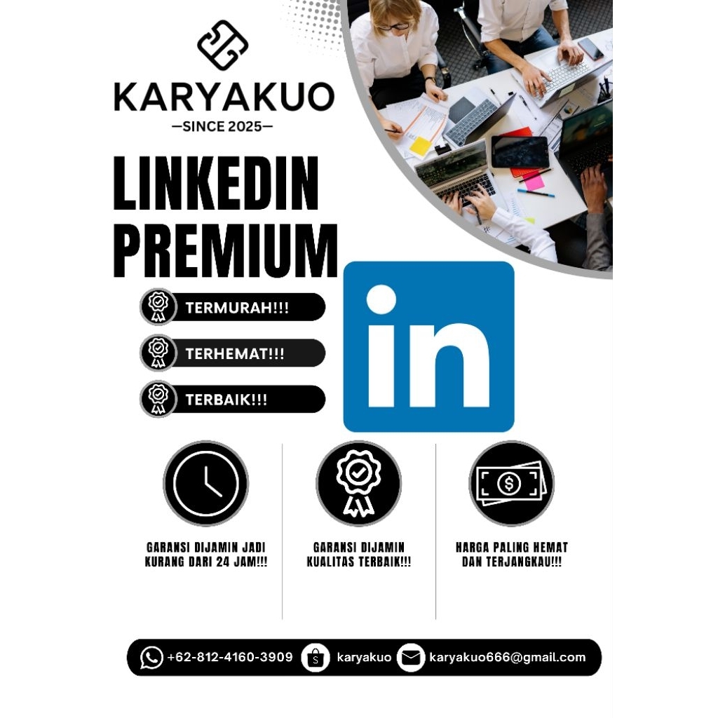 AKUN LINKEDIN PREMIUM TERMURAH