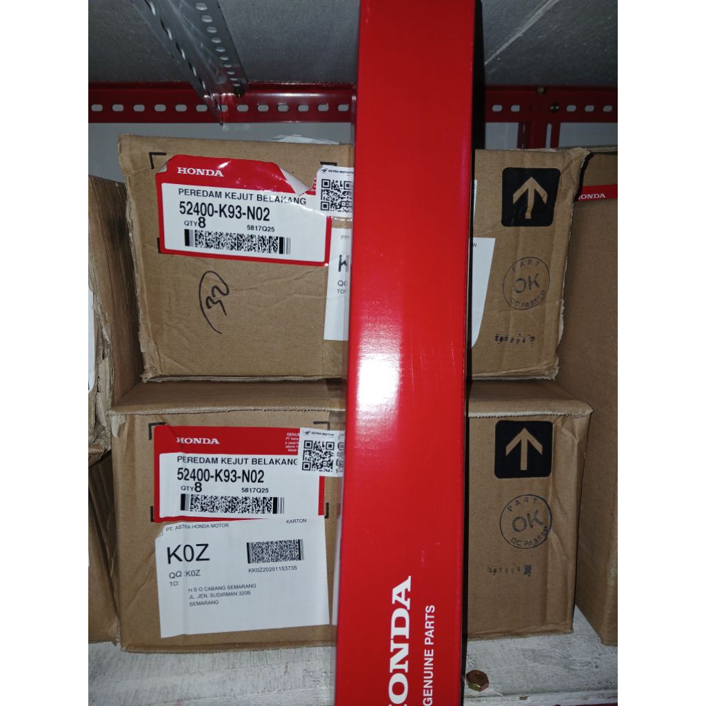 Shock Belakang 52400-K93-N02,Scoopy 2018-2019 LED