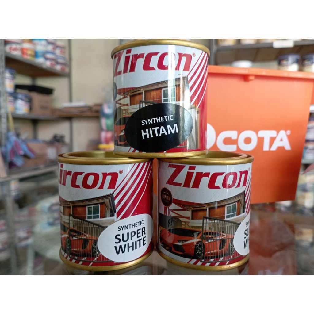 Cat kayu besi Zirco / Gothic 100cc / cat kayu besi kecil