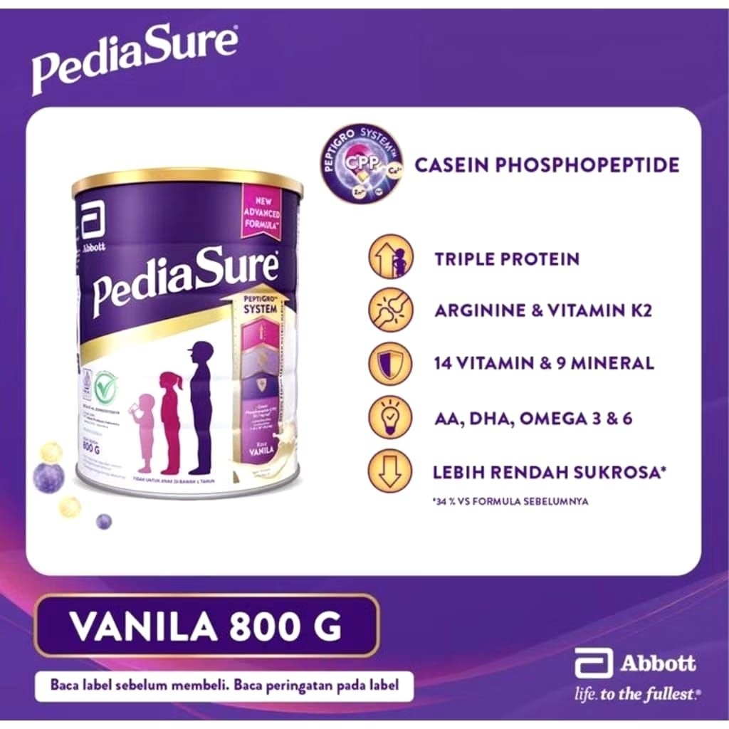 susu pediasure Valila 850g