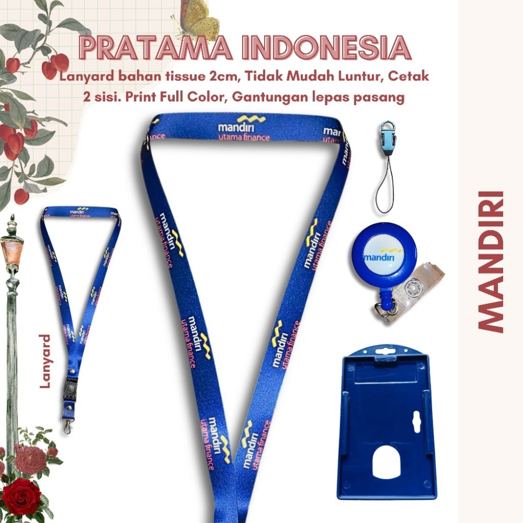 READY STOCK TALI id card mandiri utama finance