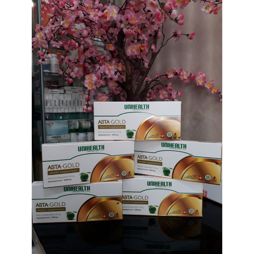Asta Gold Unihealth Astaxanthin 12 Mg