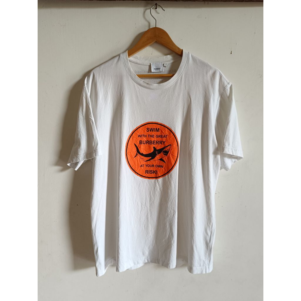 kaos burberry bekas/second/pl/preloved