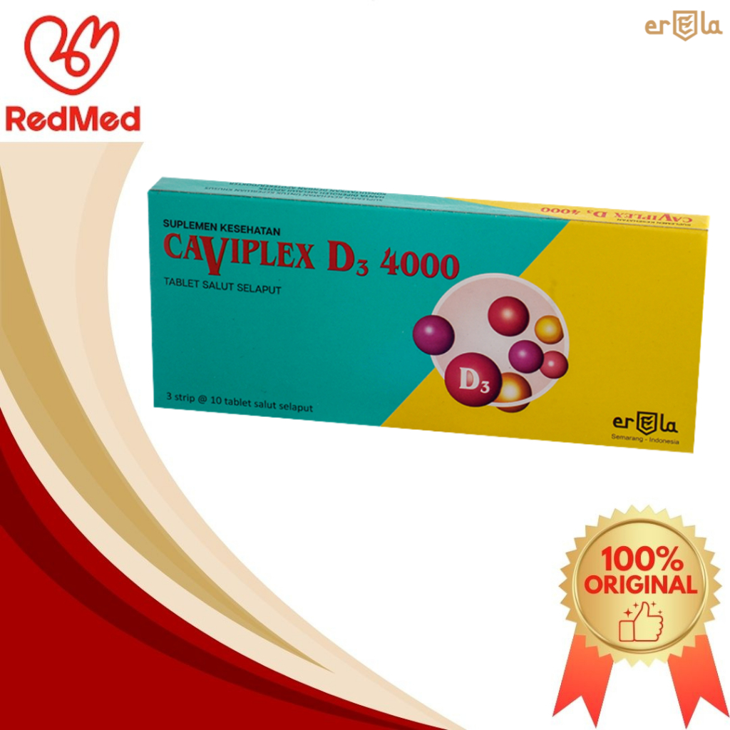 CAVIPLEX VITAMIN D3 4000IU BOX 30 TABLET