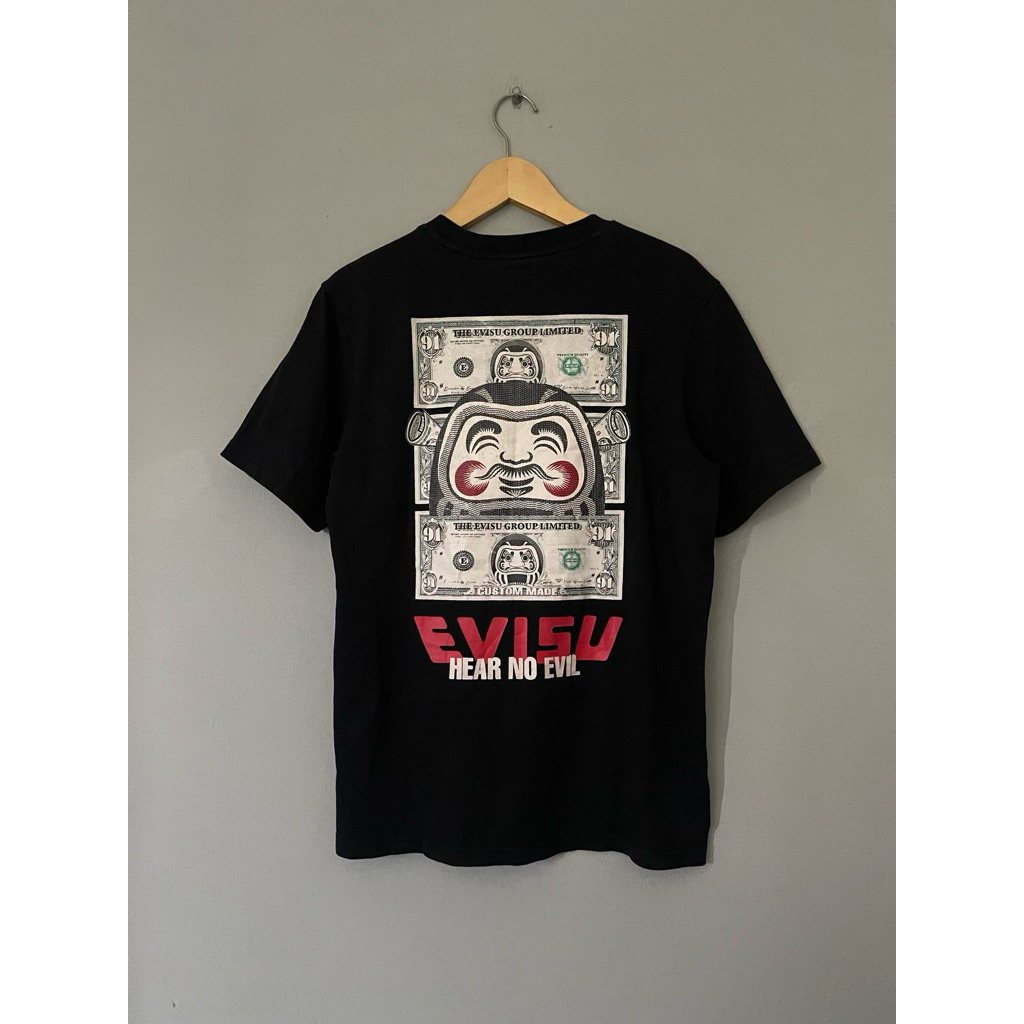 Kaos Evisu Original / Kaos Evisu Japan / Kaos Evisu Kuro / Kaos Evisu Second