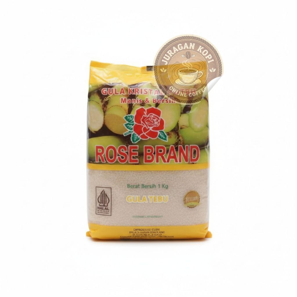 Gula Pasir Rose Brand 1 Kg / Rose Brand Gula Pasir 1 Kg Random Kuning Hijau / Gula Rose Brand 1 Kg