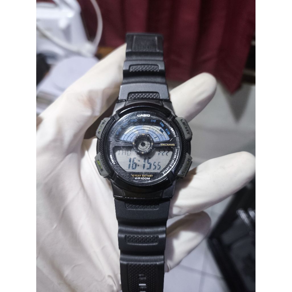 (Harga Net) Jam Tangan Casio AE-1100W Original Mesin Normal Tinggal Pakai