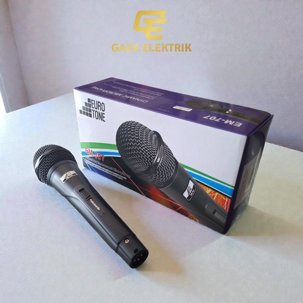 MICROPHONE MIC EURO TONE EM - 707 LEGENDARY INSTRUMENT