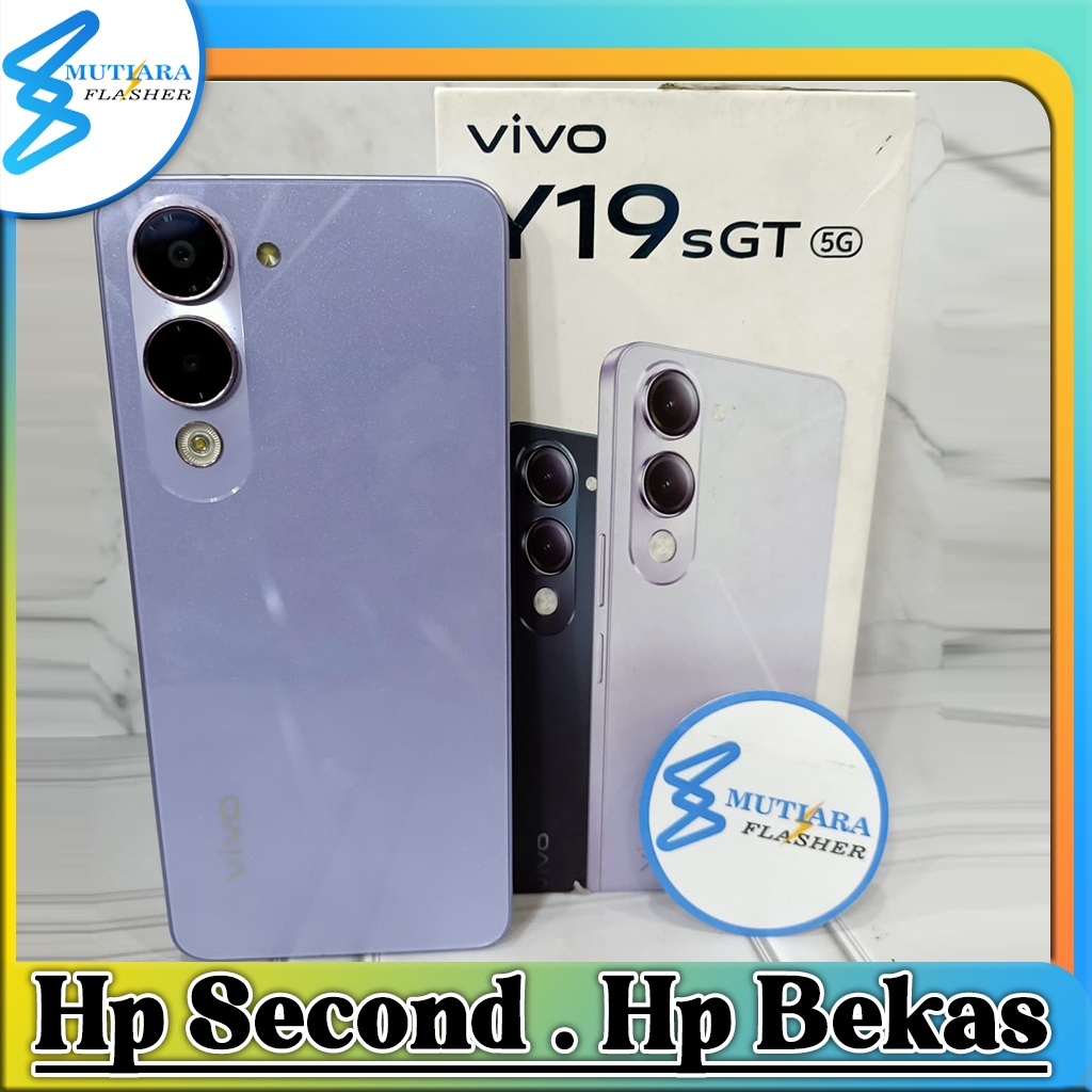 Vivo Y19s GT 5G Ram 8 Rom 128GB Second Original