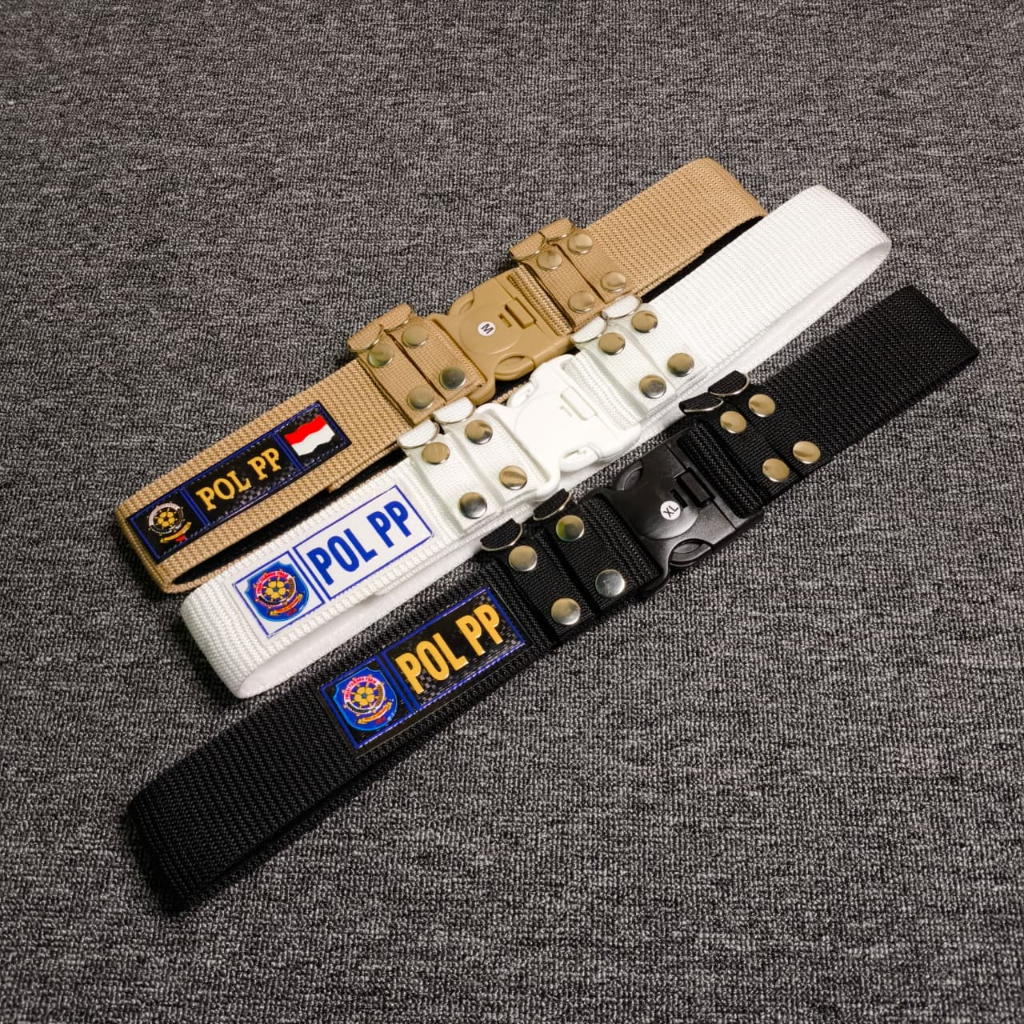 (Militech) Seragam Kopel Satpol Pp Pol Pp Pdl Tactical Cream Dan Hitam Terbaru
