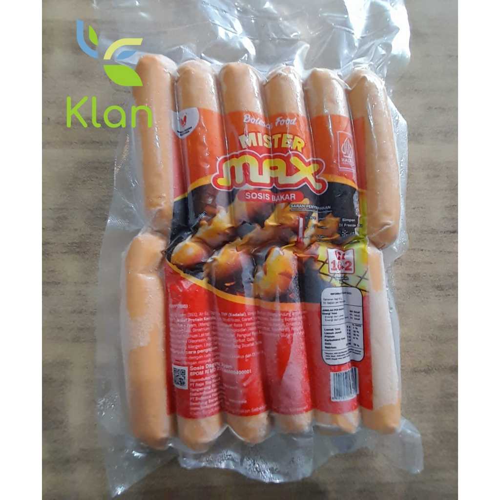 MISTER MAX SOSIS BAKAR AYAM ISI 12 / MAX SOSIS BAKAR AYAM MINI/ SOSIS BAKAR AYAM JUMBO 7CM