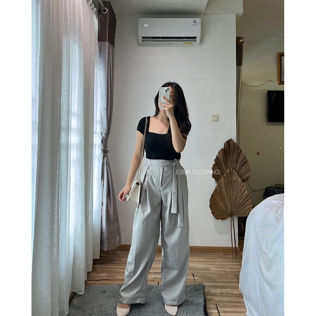[ESME] Morgan pants / Celana kulot wanita semiwool