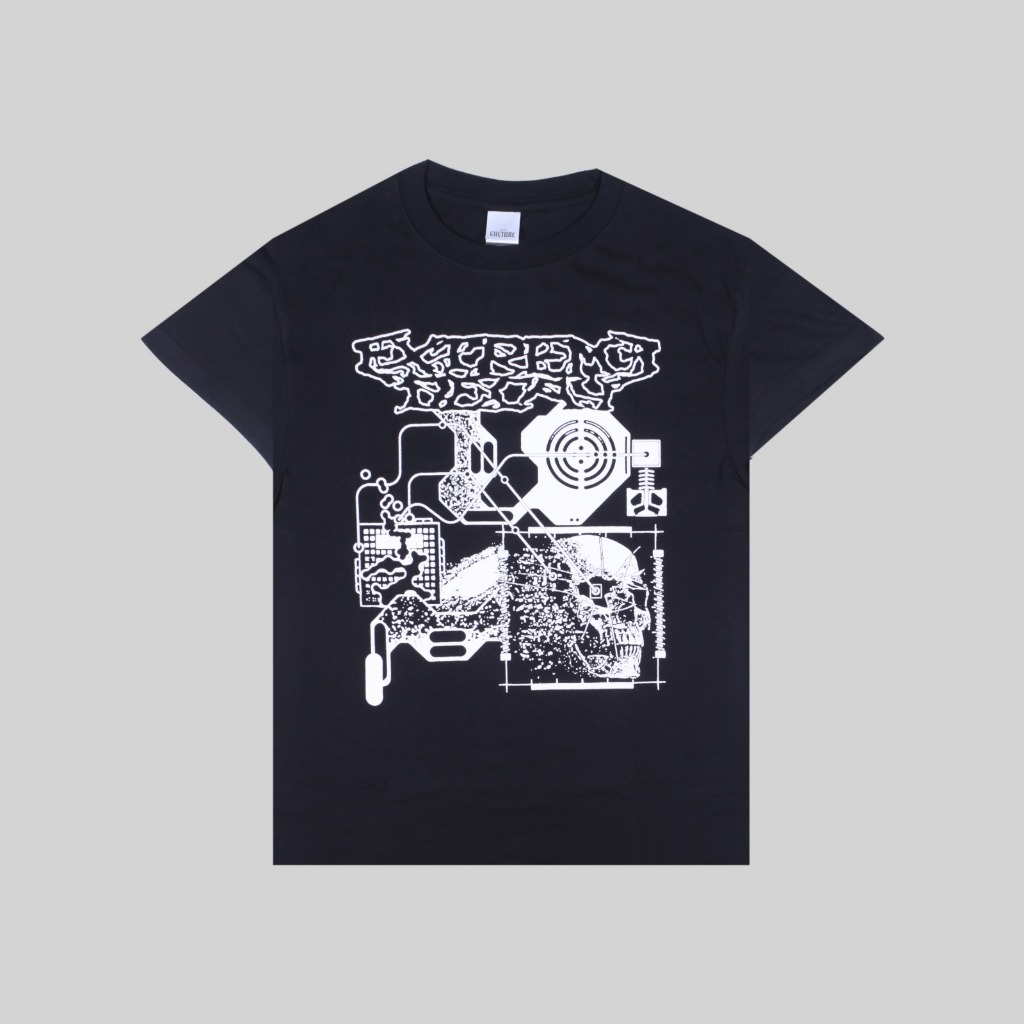Tshirt EXTREME DECAY - DEKOMPOSER | Kaos Band Pria Reguler Original Merchandise