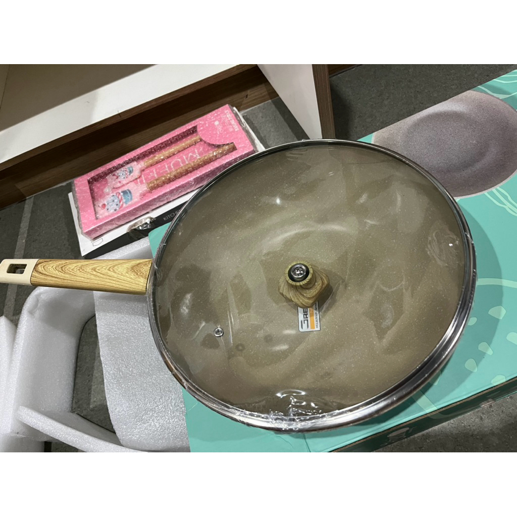 wok pan stein cookware D 30 BARU