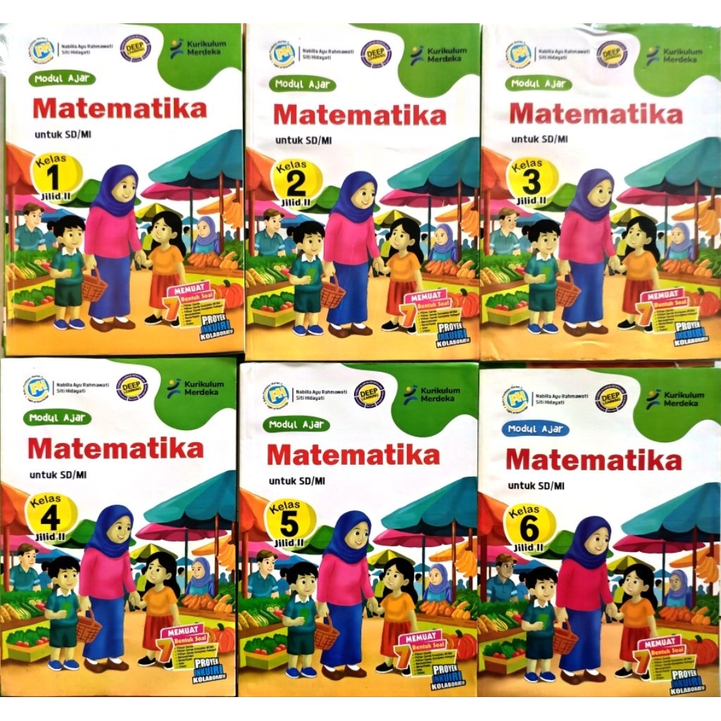 Lks Pustaka Persada Matematika Kelas 1,2,3,4,5,6 Semester 2
