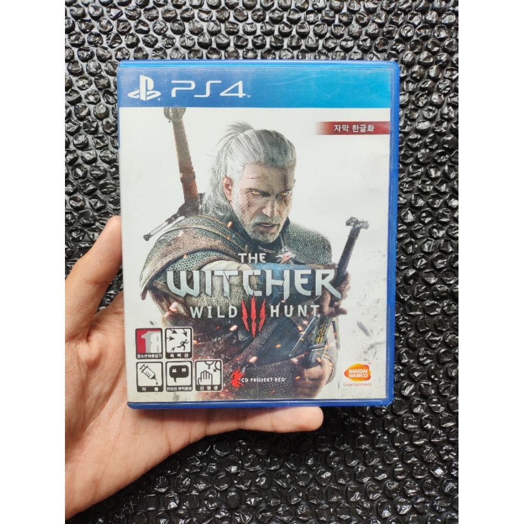 BD Kaset Ps4 The Witcher 3 Wild Hunt