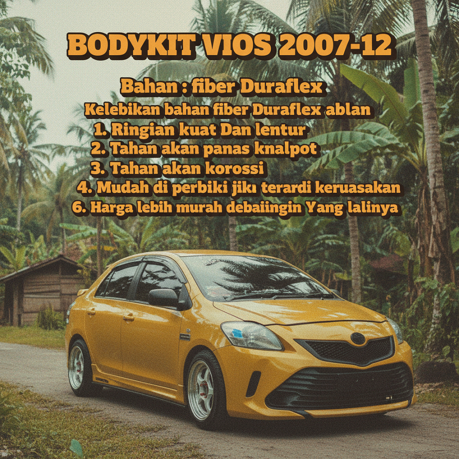 Arjuna bodykit bodykit vios gen2 2007 2008 2009 2010 2011 body kit vios