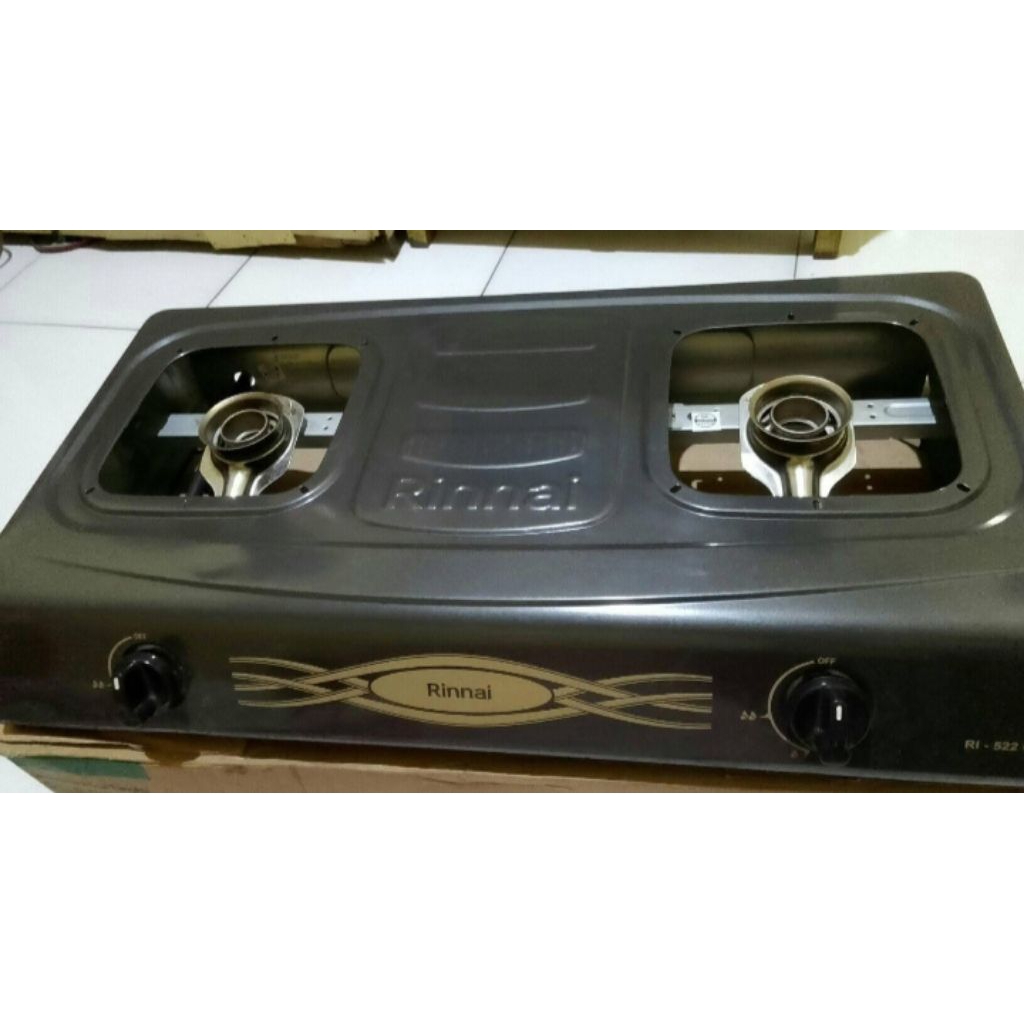 kompor Rinai 2 tungku rekondisi(second)