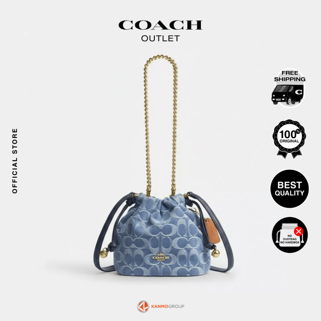 Coach Faye Mini Drawstring Bag - Tas Selempang Wanita