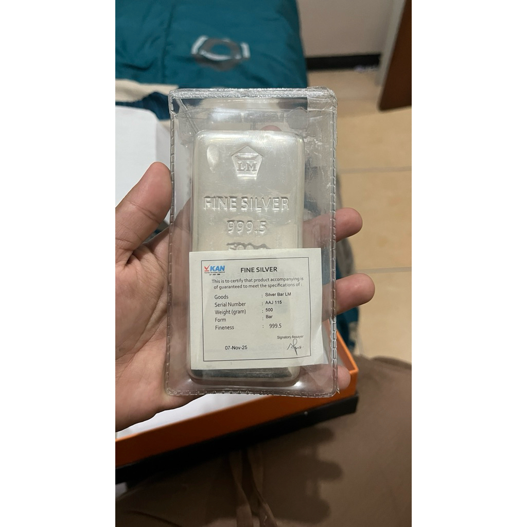 FINE SILVER 999,5 (500 GRAM)