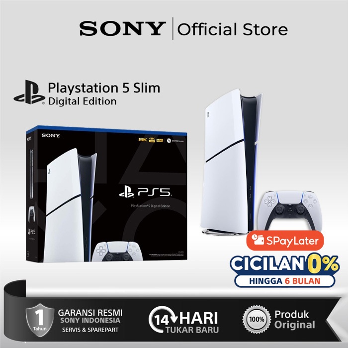 Sony PS5 Slim Console Digital Edition Sony Playstation 5