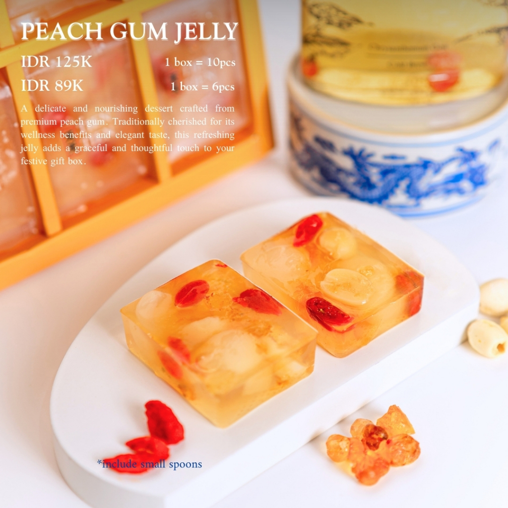 Tien Tien Peach Gum Jelly - CNY Hampers 2026