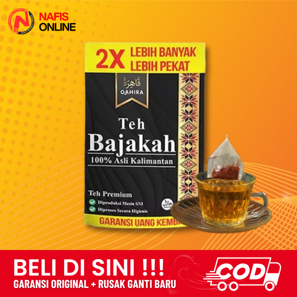 Teh Herbal Bajakah Qahira Praktis Teh Celup 30 pcs