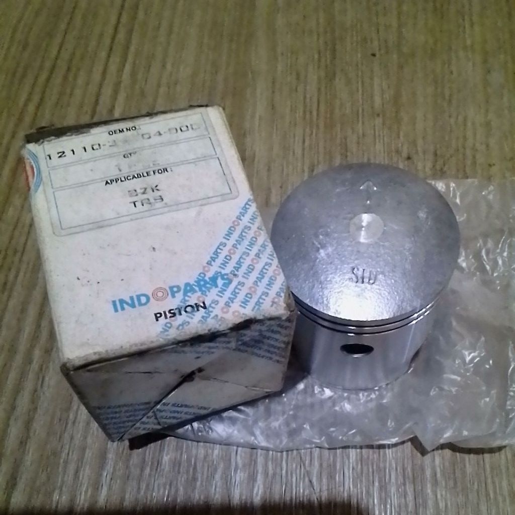 Piston seher seker only SUZUKI TRS 118 TRZ 118 . OVERSIZE OS STD 0.00 . ORIGINAL INDOPARTS