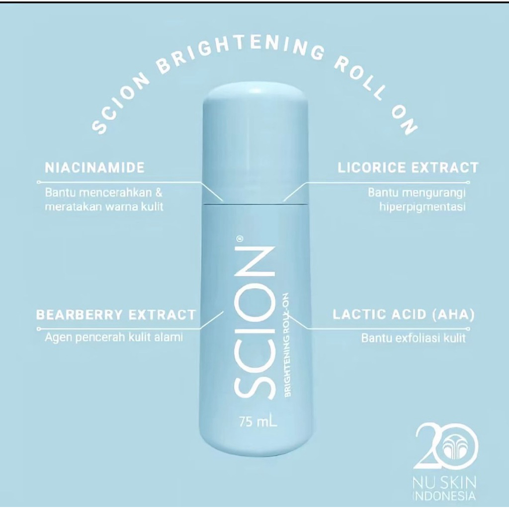 Deodoran Scion Brightening Roll On