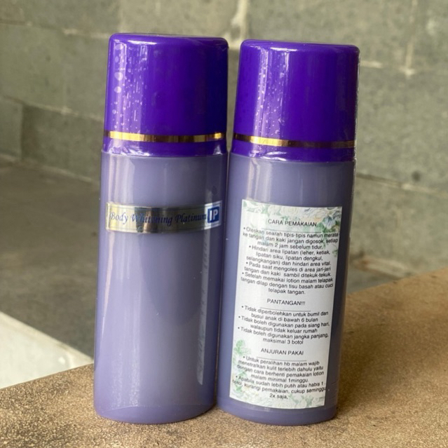 HB PLATINUM IPUNG / HB UNGU IP SKINCARE / BODY WHITENING PLATINUM