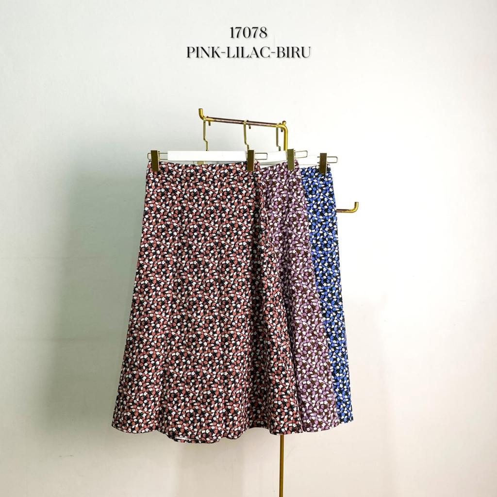 522120 - 17078 ROK A 7/8 LIANG JIALI FULL FLOWER PREMIUM ROK SETENGAH TIANG FLOWER WANITA ROK A PEND