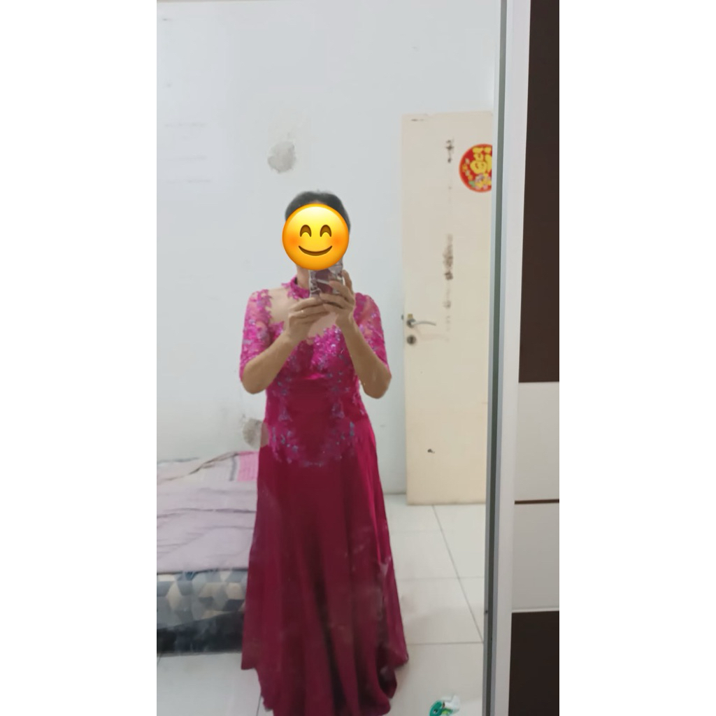 Dress Pesta Wedding Nikahan Preloved