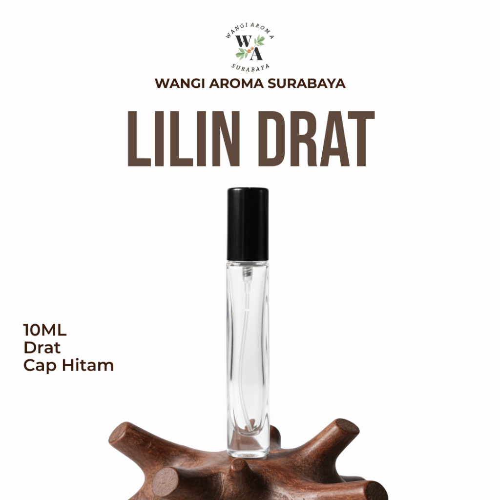 Botol Parfum 10ML Spray Drat - Botol Parfum Lilin Drat - Botol Parfum 10ML