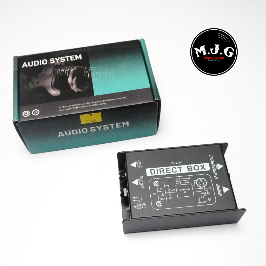 Direct Box DI pasif single channel Harga merakyat berkualitas