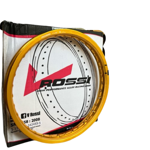 Velg Veleg Lingkaran V Rossi Warna Gold ukuran 17x1.85