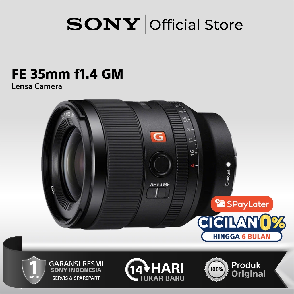 Sony FE 35mm f1.4 GM / Sony 35mm f/1.4 FE Mount GM / Sony 35mm